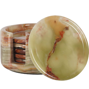 Handmade round <b>Coaster</b> Set High Quality Natural Stone <b>Drink</b> <b>Coasters</b> Classic Style Hot Selling Wholesale Price from India - Product Image 1