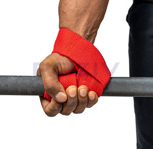 Sangles de levage en néoprène de qualité supérieure, entraînement de la force de préhension, antidérapantes, réglables, légères, écologiques, poignées de sécurité unisexes pour la remise en forme - Product Image 2