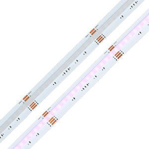 Iluminación DE SEGURIDAD autoadhesiva de pared ultrafina para habitación interior colorida aplicación inteligente ajustable DC24v Rgbw COB tira de luz <span class=keywords><strong>Led</strong></span> Flexible - Product Image 1