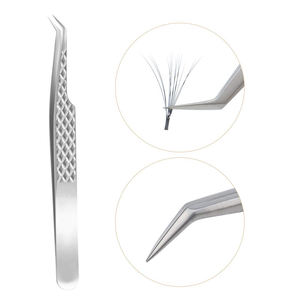 แหนบขนตาสแตนเลสนาโนปลายแหลมสำหรับการต่อขนตาฉลากตามสั่ง - Product Image 6