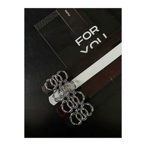 Ceinture pour femme avec boucle intégrée pour pantalons, vestes, robes et chemises - Argent mélangé - Product Image 4