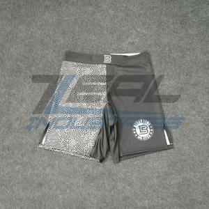 Vente en gros de shorts de combat MMA shorts de combat lourds micro extensibles avec fermeture à crochet et boucle logos personnalisés shorts de combat à sublimation fabriqués au Pakistan - Product Image 1