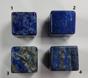 Pierre de lapis-lazuli naturelle en gros, cube, pierre roulée, cristaux de guérison par ALIF CRYSTAL et AGATE - Product Image 4