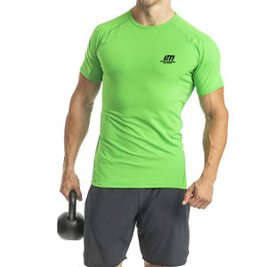 Camiseta de Gimnasio con Servicio OEM, Nuevo Diseño, para Hombre, Hecha de Spandex y Poliéster, al Mejor Precio - Product Image 2
