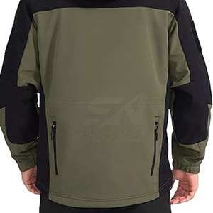 Chaqueta Táctica Resistente con Cierre de Cremallera Completo, Múltiples Opciones de Almacenamiento y Correas de Muñeca Ajustables - Product Image 4