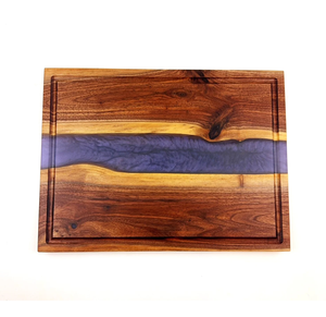 Planche à découper en résine de bois de luxe royale planche à découper en résine époxy personnalisée et exigeante faite à la main - Product Image 5
