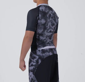 <b>Rash</b> <b>Guard</b> <b>Swimsuit</b> Soft Stretchy Water Shirt with Short Sleeves Wholesale rate best selling with customization OEM 2025 - Product Image 3