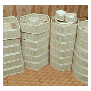 Cuiseur vapeur en bambou naturel pour dim sum, boulettes et cuisines de restaurant, fabriqué au Vietnam - Product Image 6