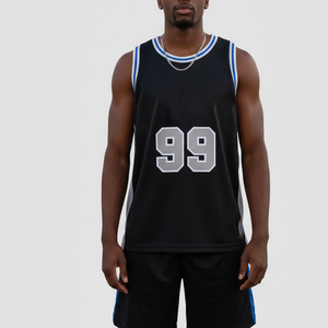 Conjunto de Uniforme de Baloncesto OEM para Equipo, Malla Transpirable Personalizada para Adultos, Camiseta de Baloncesto Estampada en Blanco para Hombre 2026 - Product Image 1