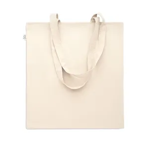 Borse Shopper Viveka in Cotone Riciclato, Borse Promozionali Sostenibili - Product Image 2