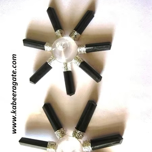 Générateur d'énergie en gros: générateurs d'énergie combinés de Tourmaline noire et de Quartz cristal - Product Image 1
