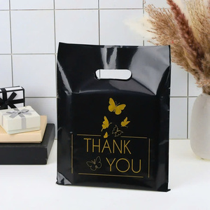 Bolsa de la compra con asa troquelada, bolsa para tiendas de ropa y calzado, impresa con marca personal - Product Image 3