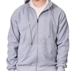 Zipper Tracksuit Cotton Polyester Design Your Own Men's Tracksuit <b>Top</b> Zipper Jogging Tracksuit for Men - Product Image 5