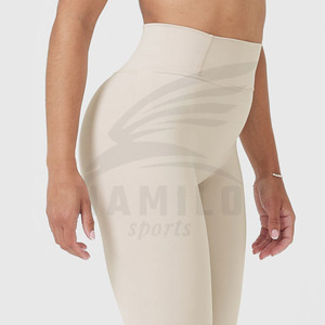 Legging de fitness para mujer personalizado servicio OEM leggings de fitness estirables para venta en línea Leggings - Product Image 3