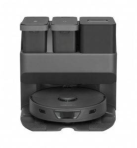 Aspiradora y fregadora robótica profesional de 6000 Pa con doble cepillo – Serie Elite con estación de autolimpieza totalmente automatizada y secado por aire caliente - Product Image 4