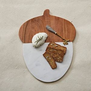 Planche à découper en bois d'acacia multifonctionnelle pour restaurant d'hôtel à la maison, planche à découper - Product Image 2
