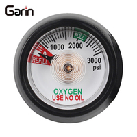 Usine en gros 3000PSI cadran 35MM 1.5 pouces NPT1/8 manomètre de régulateur d'oxygène
