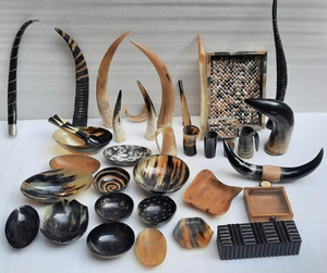 เครื่องใช้ทำจากเขาสัตว์แท้ ทำมืออย่างหรูหรา |   เครื่องครัวทำจากเขาสัตว์ธรรมชาติ 100% |   ชุดเสิร์ฟอาหารแบบมัลติไทป์รักษ์โลก |   งานฝีมืออินเดีย - Product Image 2