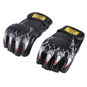 Guantes de Entrenamiento de MMA Suaves, Cálidos y Casuales, Fabricación a Bajo Precio, Guantes de MMA Antibacterianos, Duraderos y Resistentes para Hombres - Product Image 1