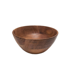 Bol en bois fait à la main écologique fini brun imprimé émail personnalisé pour les collations servant des aliments hôtels restaurants maison - Product Image 4