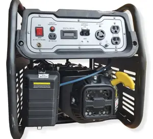 2.8 kW gasoline electric generators Bison MT 5500W single-phase. Portable Power Generators