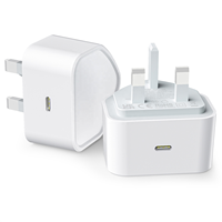 Chargeur rapide GaN 45W CE UKCA RoHS, prise UK, USB C PD PPS 5A, adaptateur mural de charge rapide super rapide pour Samsung iPhone