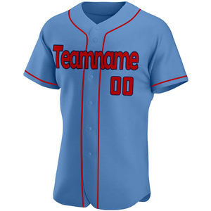 Logo personnalisé OEM Blan Chemise Sublimation Imprimé Logo Nom Baseball Uniforme Cousu Pinstripe Bouton Vers Le Bas Hommes Baseball Jersey - Product Image 4