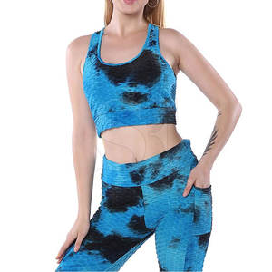 Peso ligero de alta calidad personalizado su propio diseño mujeres Yoga Set nueva llegada mujeres Yoga Set - Product Image 4