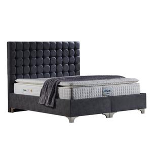 Muebles de dormitorio de madera sólida personalizados de estilo lujoso, conjunto de dormitorio de Hotel, cama barata, oferta en línea - Product Image 2