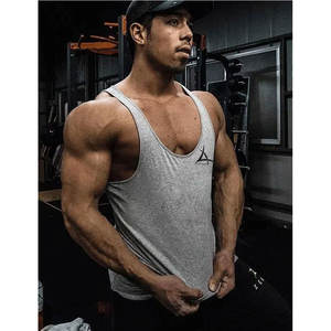 Made In High Quality Made Low Moq Hombres camiseta sin mangas de gimnasio Mejor venta Slim Fit Fitness Wear Hombres Tank Top - Product Image 4