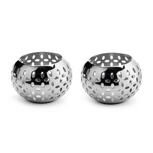 Support de lampe à thé en métal personnalisable de forme ronde avec un nouveau design pour la décoration de la maison pour l'affichage de bougies - Product Image 2