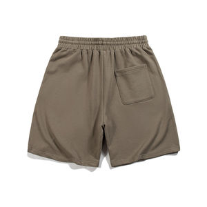 กางเกงขาสั้นจ็อกเกอร์ผู้ชายดีไซน์ล่าสุด ผ้าฝ้ายแท้ 100% เอวยางยืด มีเชือกผูก กระเป๋าสามช่อง กางเกงกีฬา - Product Image 4