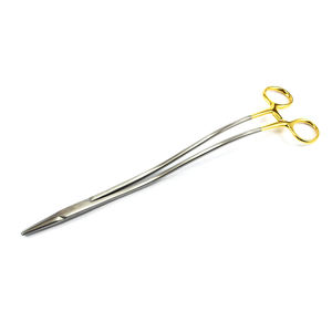 Fórceps de soporte de aguja Bozeman de alta calidad | Soporte de aguja de carburo de tungsteno | Instrumentos quirúrgicos de ginecología de acero inoxidable - Product Image 1