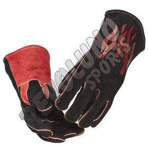 Servicio OEM Guantes de soldadura Protección de manos de seguridad personalizada Guantes de trabajo industrial Guantes de molienda de construcción de alta calidad - Product Image 5