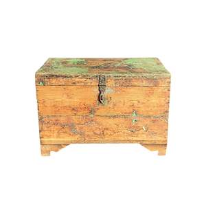 กล่องใส่เครื่องประดับไม้โบราณ - Product Image 1