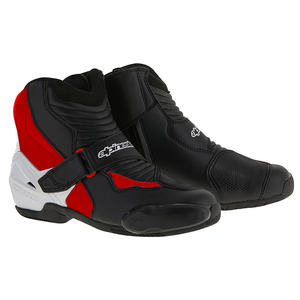 Botas de Motociclismo Alpinestars SMX-1 R con Logotipo Bordado, Altura Hasta el Tobillo, Scarpa Da Moto - Product Image 1