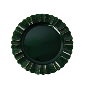 Assiette de service en métal de qualité 304, finition martelée écologique, pour la maison, l'hôtel, les fêtes, les événements - Product Image 1
