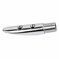 Accessoire de rampe en acier inoxydable 316 de qualité marine, 22 mm, pour bateaux et yachts, quincaillerie marine