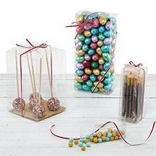 Disposable Clear PET Plastic Gift Boxes for Pop Closed Bottom Rectangular Square for Makeup Packaging Candles Electronic - Product Image 4