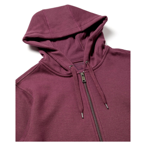 Jersey de lana de algodón 100% para hombre, Sudadera con capucha, pantalones de chándal de invierno con cremallera completa, transpirable, cómodo, bordado en 3D, diseño sólido - Product Image 4