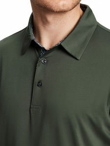 Polo de golf professionnel pour homme de haute qualité, logo personnalisé, respirant et imprimé, nouvelle arrivée, vente en gros - Product Image 3