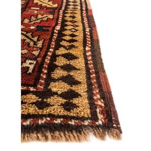 Alfombra de Lana Anudada a Mano Kiaan Ivory PAEM-568 con Patrón Geométrico Tabriz para el Hogar, Sala de Estar, Dormitorio, Alfombra Rectangular Hecha a Mano para Pasillo - Product Image 4