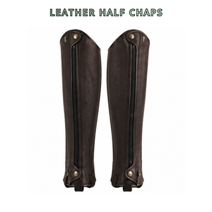 Polainas de Cuero Premium para Montar a Caballo, Protección para las Piernas, para Hombres y Mujeres - Product Image 2