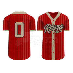 Best Selling Men Baseball Uniform Customized Logo Baseball Uniform Team Wear Baseball Uniform - Product Image 2