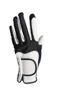 Gants de golf personnalisés pour hommes et dames combinaison de paume en cuir Cabretta et de tissu en nylon pour les sports gauche et droite utilisation en extérieur - Product Image 2