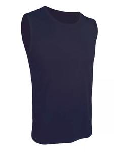 Débardeur de gymnastique sans manches d'été décontracté pour hommes OEM Débardeur extensible de qualité supérieure avec logo personnalisé respirant tricot à séchage rapide 100% coton - Product Image 6