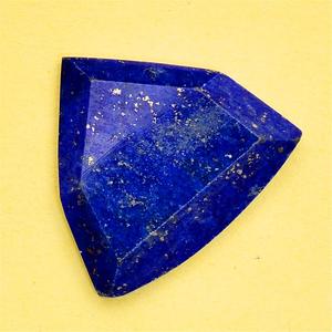 Pierre précieuse Lapis Lazuli naturelle de haute qualité 8x8mm Fancy Rosecut 5 Cts Iroc Sales Blue Loose Stone Afgani Square Faceted Cab" - Product Image 1