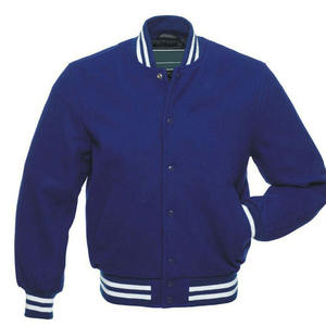 OEM Men's Wool Varsity Jackets Unique Design with Stand Collar Direct <b>Factory</b> Sale Price for Winter Wear - Product Image 1