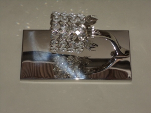 Portavelas Votivo de Cristal con Acabado en Níquel y Diseño Personalizado, Portavelas Votivo de Cristal y Metal para Velas de Té, Superventas - Product Image 4