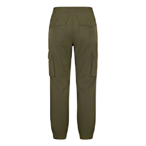 Pantalones de Trabajo Casuales de Negocios para Mujer, Cierre con Cordón, Transpirables, de Secado Rápido, de Lona, Frente Plano, 100% Algodón, Cintura Media, Corte Recto - Product Image 4